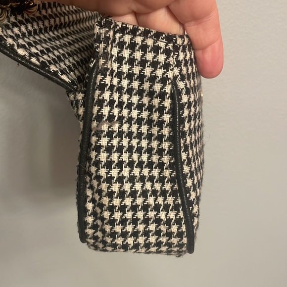 Vintage 80s Richmark Houndstooth Handbag - Picture 7 of 9